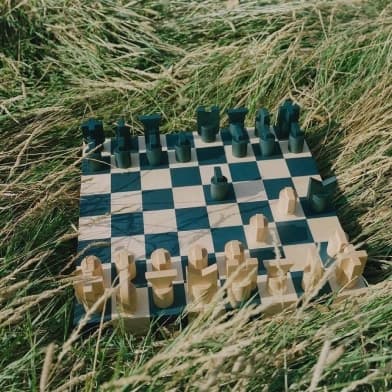 Chess pieces outdoor